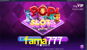 Bônus de Boas-vindas fama777